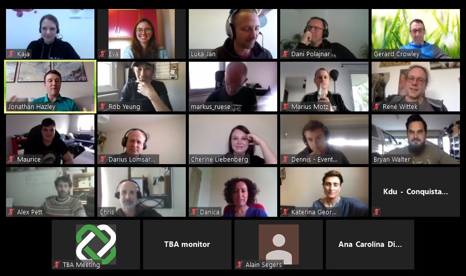 online virtualni team building program
